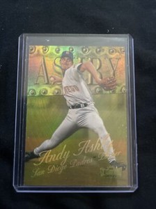 1999 ANDY ASHBY Fleer Metal Universe Presious Metal Gems PMG #180 #38/50