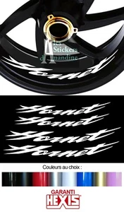 4 X STICKER LISERET JANTE LOGO POUR HONDA HORNET 600 900 MOTO - Imagen 1 de 1