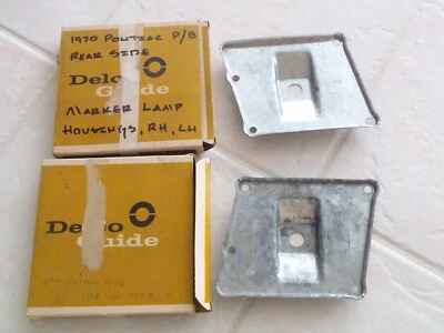 Pontiac Catalina Bonneville 1970 carcasas marcadoras ejecutivas nuevas 5962719 5962720 Foto 1 de 4