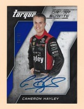 2016 Torque Racing Driver Scripts "BLUE" Cameron Hayley #26/99