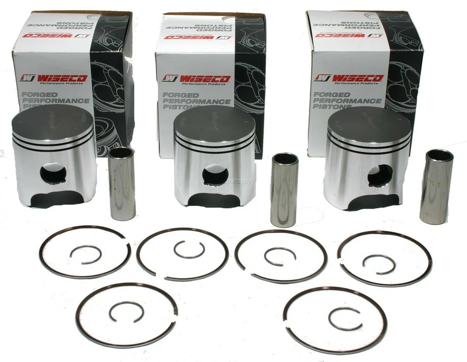 Pistones Yamaha Venture 600, 1999-2006, Wiseco; Juego de 3 - 2440M06500 Foto 1 de 1