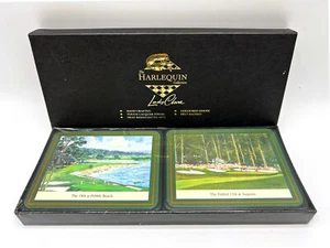 Die Harlekin-Kollektion von Lady Clare Spirit of Golf 4 Untersetzer - versiegelt - Bild 1 von 3