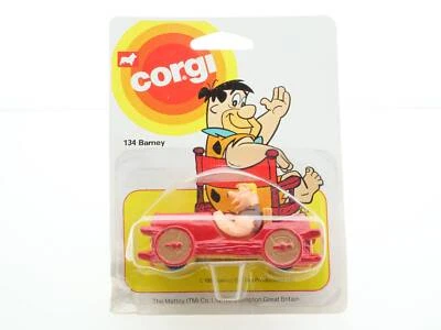 Corgi Toys 134 Barney's Buggy Rubble Flintstones 1:66 Moc Boxed 1702-26-57 - Image 1 of 4
