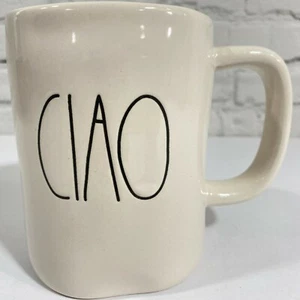 NUOVA tazza da caffè Rae Dunn " CIAO " Artisan Collection by Magenta beige tazza da tè - Foto 1 di 5