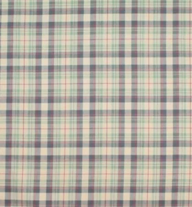 SKU: LCF67294F Tessuto rivestimento drappeggio ardesia a quadretti baia posteriore CL di Ralph Lauren - Foto 1 di 1