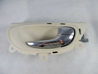 2004 JAGUAR X-TYPE OEM RIGHT PASSENGER REAR DOOR INTERIOR HANDLE 53K MILE IVORY  - Image 1 of 4