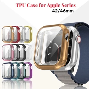Coque TPU Souple pour Apple Watch Série 10 42mm 46mm Coque Intégrale Protecteur d'écran - Photo 1 sur 24