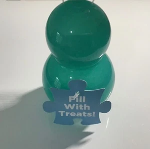 Outward Hound Dog Treat Stuffer & Durable Chew Toy 4”x 4.5” Teal NEW - Picture 1 of 15