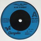 Alvin Stardust I Wont Run Away Vinyl 7 Single Chs 2829