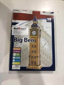 Buildream BIG BEN 3D Puzzle 30 PCS BD-BO35 Collectible - Picture 1 of 5