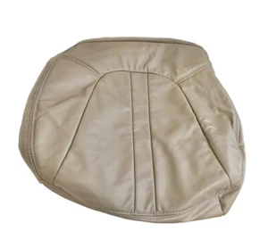 OEM Tan Leather Driver Bottom Seat Cover For 2000-2005 Ford Expedition New - Picture 1 of 12