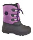 XTM Rocket Winter Boa Lined Kids Snow Boots - Orchid