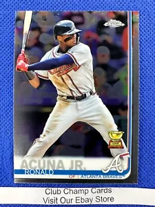 Ronald Acuña Topps 2019 #117 cromo béisbol All Star Rookie Cup Atlanta Braves - Imagen 1 de 2