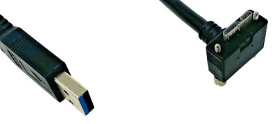 5 Each 18” USB Super Speed 5Gbps Micro B Male To USB 3.1 Type C Male Cable New - Image 1 of 4
