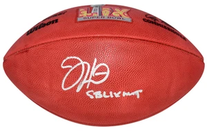JALEN HURTS SIGNED PHILADELPHIA EAGLES SUPER BOWL 59 FOOTBALL W/ SB LIX MVP - Picture 1 of 1