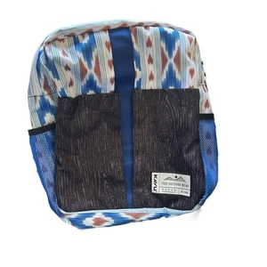 KAVU Onamission Rucksack mit gepolsterten Laptop Tablet Hüllen River Ikat Neu - Bild 1 von 7