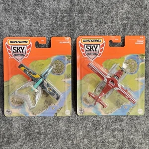 Konvolut 2 Matchbox Sky Busters Flugzeuge Cessna Caravan 4/6 & Sea Arrow 2/08 - Bild 1 von 12
