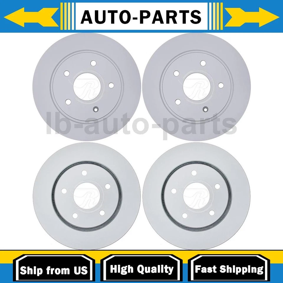 Rotor de freno de disco delantero trasero 4x para Dodge Journey 2012-2013 2,4 L Foto 1 de 4