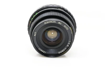 Lente Rokinon MC Auto 28mm f/2.8 MF para Minolta SR #B130 - Imagem 1 de 4