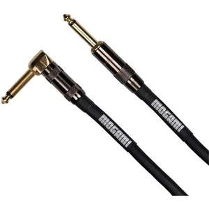 Mogami Platinum Straight to Right Angle Guitar / Instrument Cable - 20 Foot - Picture 1 of 1