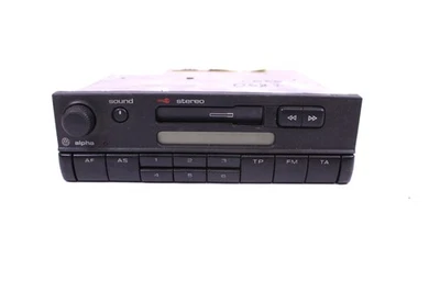 VW Alpha CC EU MC Autoradio Golf 3 Polo 6N Lupo 6X0035153 + Radio Code/Anleitung - Bild 1 von 2