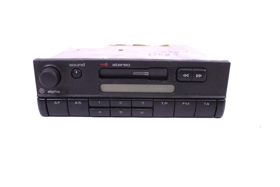 VW Alpha CC EU MC Autoradio Golf 3 Polo 6N Lupo 1H0035153 A Blaupunkt mit Code - Bild 1 von 2