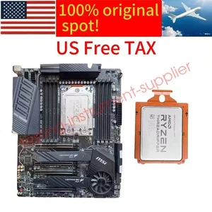 Combinación placa base AMD Ryzen Threaddipper 3960x+MSI TRX40 PRO 10G - Imagen 1 de 7