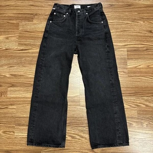 Citizens of Humanity Jeans Gaucho Vintage Wide Leg Black Baggy size 24 - Picture 1 of 8
