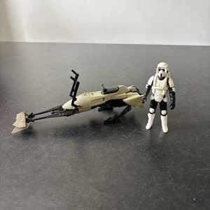Vintage Star Wars Speeder Bike with Imperial Scout Kenner 1983 VGC - Picture 1 of 10