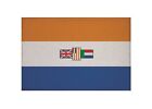 Aufnäher Südafrika alt Fahne Flagge Aufbügler Patch 9 x 6 cm