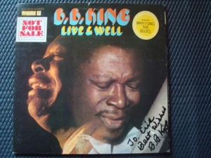 B.B. LP KING RECORD AUTOGRAFIADO - Imagen 1 de 2