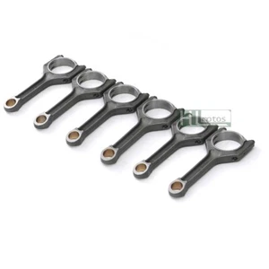 6x Con rods Connecting Rods Φ20mm For BMW 328i 330i 530i E60 E87 E90 N52 3.0L L6 - Foto 1 di 5