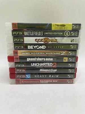 Sony Playstation 3 (PS3) Game Lot (Devil May Cry, Beyond, Heavy Rain, Uncharted) - Image 1 of 4