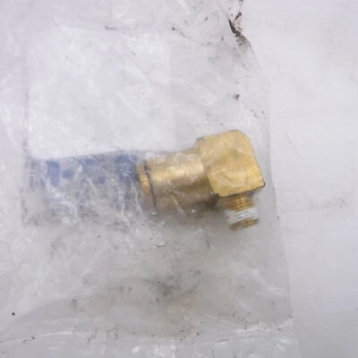 Eaton Weatherhead codo macho, 1/8-27, tubo de 3/8 pulgadas tamaño 1869X6X2 latón Quick-Con Foto 1 de 3