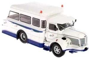 BERLIET TLR 10R Artis 1958 Road assistance White/blue - 1/43 Altaya - Picture 1 of 6