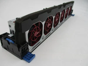 HP ProLiant DL380 Gen9 6-Slot Fan Cage w/6x Fan Assembly P/N: 777294-001 Tested - Picture 1 of 4