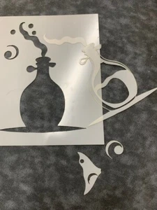 Plantilla #SA31 Poción Botella Mylar Aerógrafo Duradero Reutilizable Hecho en EE. UU. - Imagen 1 de 1