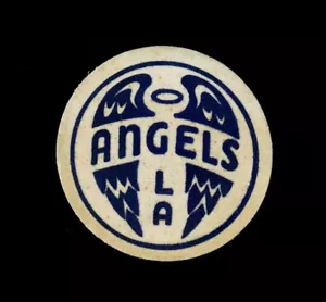 1946 LOS ANGELES LOGO TUCHAUFNÄHER EXTREM SELTEN NICHT KATALOGISIERT PCL CHARTER - Bild 1 von 2
