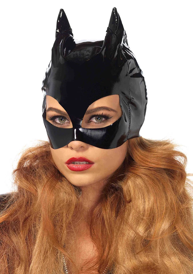 Leg Avenue V1013la Vinyl Cat Mask Adult. Delivery