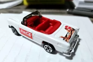Vintage Coca Cola Car Made By Matchbox Collectibles Toys White Red Old Stuff - Picture 1 of 6
