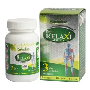 Dr Relaxi 40 Capsule Rajasthan Herbals Free Shipping - Picture 1 of 4