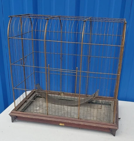 Antique Victorian Birdcage Cover