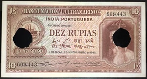 India 10 rupias 1945 VF+ - Picture 1 of 2