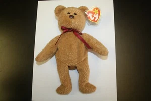 TY Curly Beanie Baby With Errors Rare Collectable - Bild 1 von 7