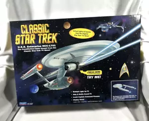 2022 NEW UNOPENED PLAYMATES CLASSIC STAR TREK USS ENTERPRISE NCC-1701 - Picture 1 of 8