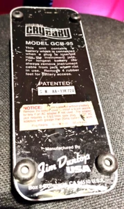 Road-worn Iconic Jim Dunlop Cry Baby Wah Wah GCB95 - Picture 1 of 5