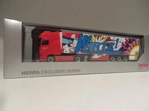 Herpa Sattelzug DAF XF SSC Wirtz rot 1:87 H0 Original - Bild 1 von 2