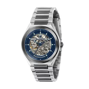 Nuevo embalaje original Maserati Triconic automático esqueleto reloj para hombres R8823139003 - Imagen 1 de 20