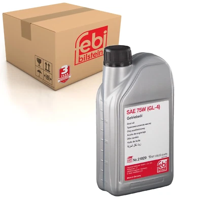 Gear Oil SAE 75W GL-4 1Ltr Fits Ford Audi Merc VW Volvo Febi 21829 - Image 1 of 4