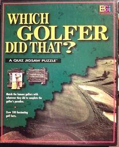 Which Golfer Did That? Trivia Quiz - Jigsaw Puzzle NEW079346004034 - Picture 1 of 2